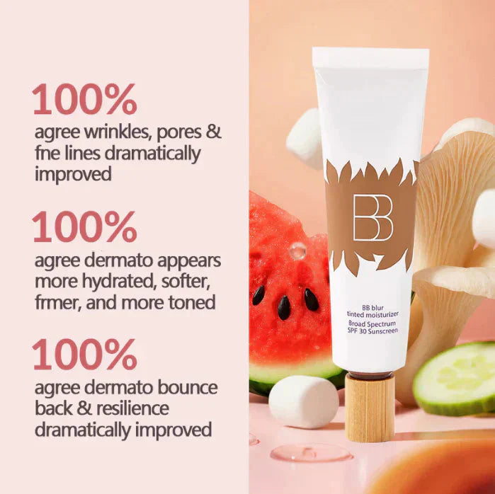 ✨Vemeloluna BB Blur Tinted Moisturizer • SPF 30 • Brightens • Hydrates • Smooths