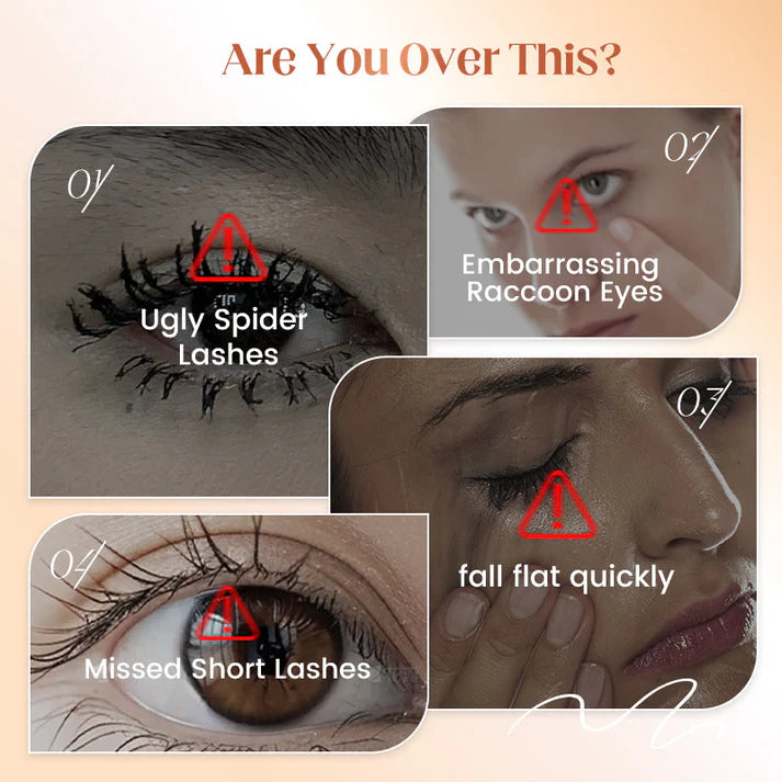 🥳2026 HOT SALE🥳💞50K+ SOLD!👁️✨Waterproof Fibre Mascara💧 – Volume & Length without Clumping for Dramatic Moments💖💃
